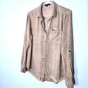 Velvet Heart Vintage Look Rayon Blouse Size L